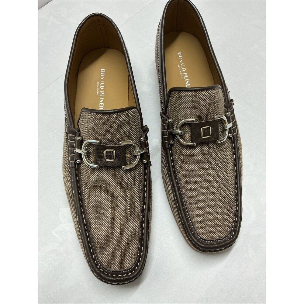 Donald Plainer Men's Loafers Size 10.5 In New Condition - Picture 2 of 7